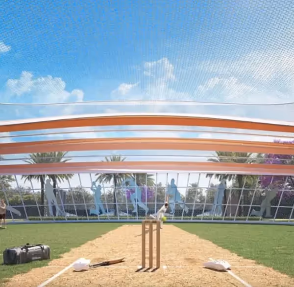 Sports court amenity at VVIP Addresses Noida Extension